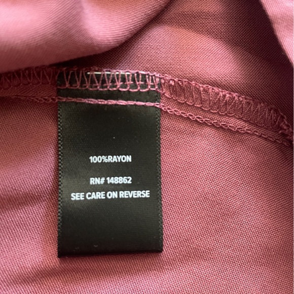NWT Torrid Mini Challis Skirtall Mauve Size 1 - Picture 10 of 10